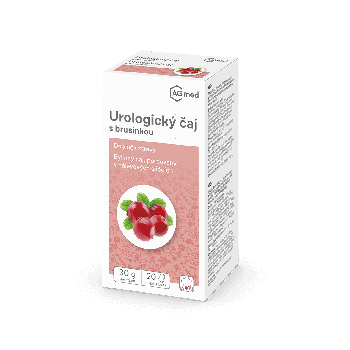 Urologický čaj s brusinkou 20x1,5 g AGmed