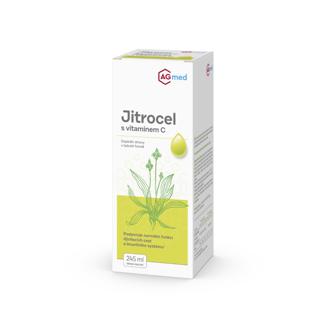 Jitrocel s vitaminem C 245 ml AGmed