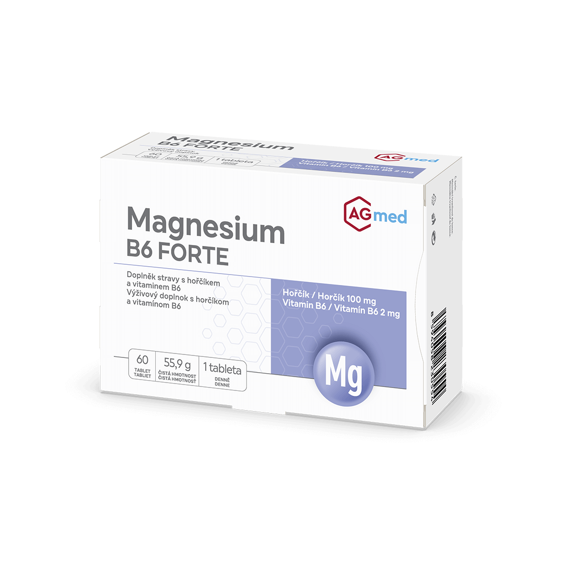 Magnesium B6 FORTE tbl.60 AGmed